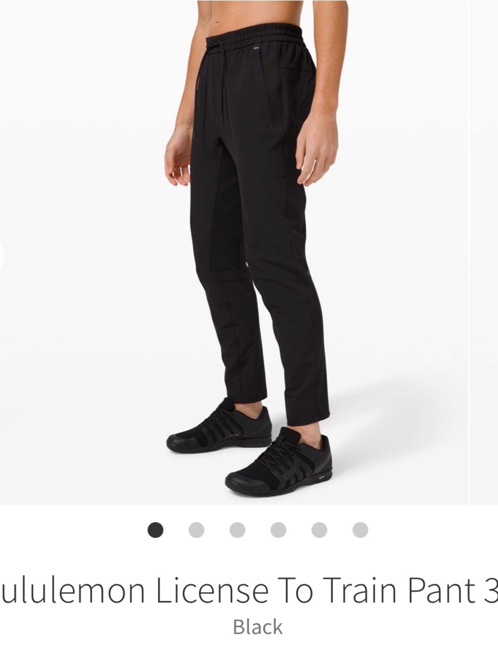 lululemon athletica License To Train Jogger Pant - Black